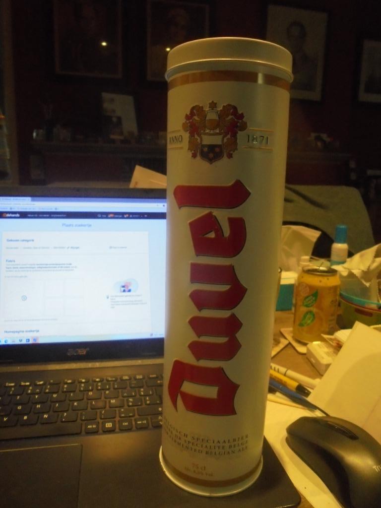 Duvel koker, Verzamelen, Ophalen of Verzenden, Zo goed als nieuw, Overige typen, Duvel