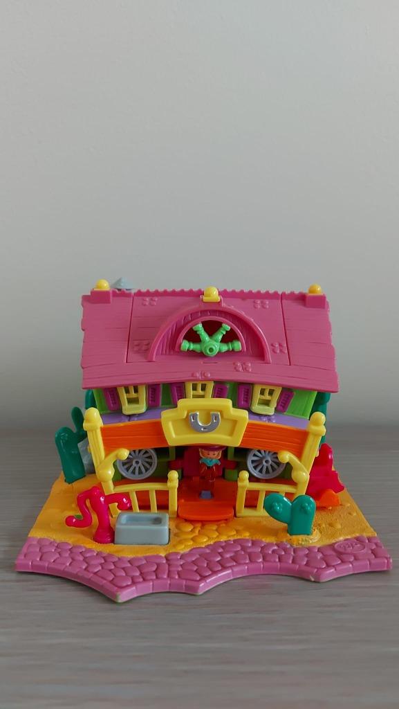 Polly Pocket Light up Horse House, Ophalen of Verzenden, Gebruikt, Meisje