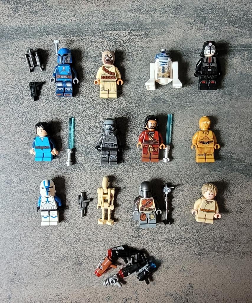 Lego starwars lot n1 de 12 figurines, Enfants & Bébés, Jouets | Duplo & Lego, Enlèvement ou Envoi, Comme neuf, Lego