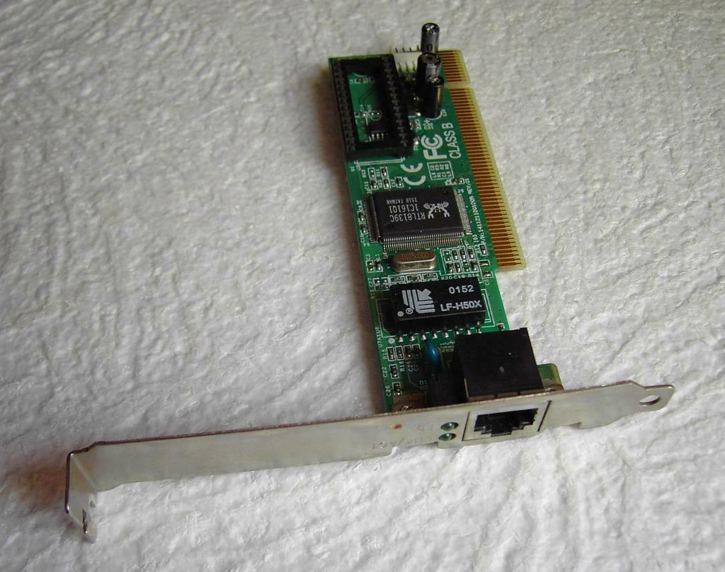 Carte Réseau Realtec 8139C, Informatique & Logiciels, Enlèvement ou Envoi, Utilisé