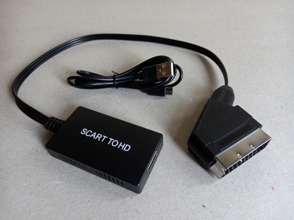 SCART-HDMI-kabel, Ophalen