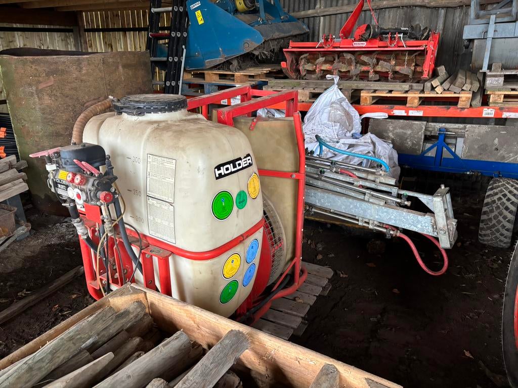 Sproeier met turbine en sproeiboom, Ophalen, Gewasbescherming en Bemesting