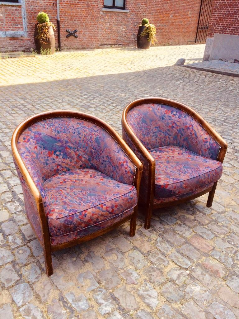 Paire de fauteuils, Antiquités & Art, Enlèvement ou Envoi