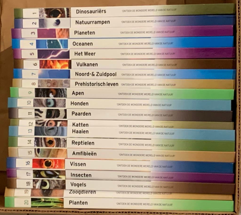 Boekenreeks “De wondere wereld van de natuur”, Boeken, Encyclopedieën, Ophalen of Verzenden, Nieuw, Dieren, Complete serie
