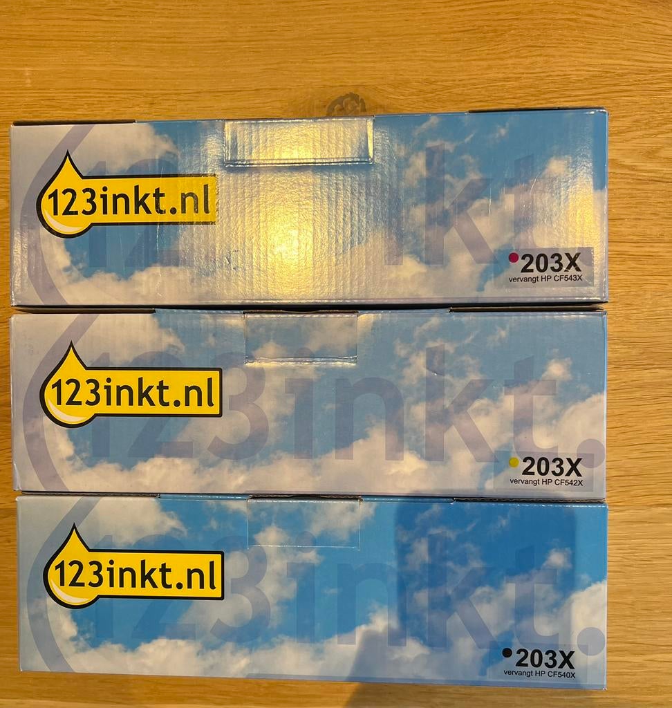3 cartouches de toner laser 203X, Enlèvement ou Envoi, Neuf, Cartridge
