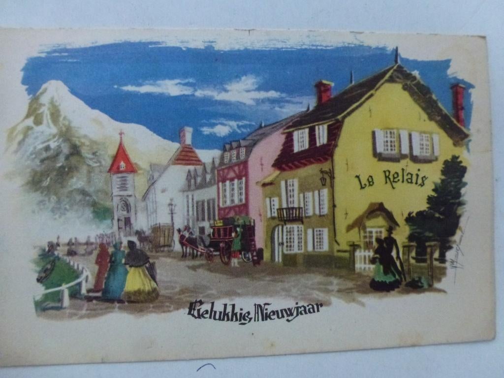 prentkaart, Ophalen of Verzenden, Ongelopen, Feest(dag)