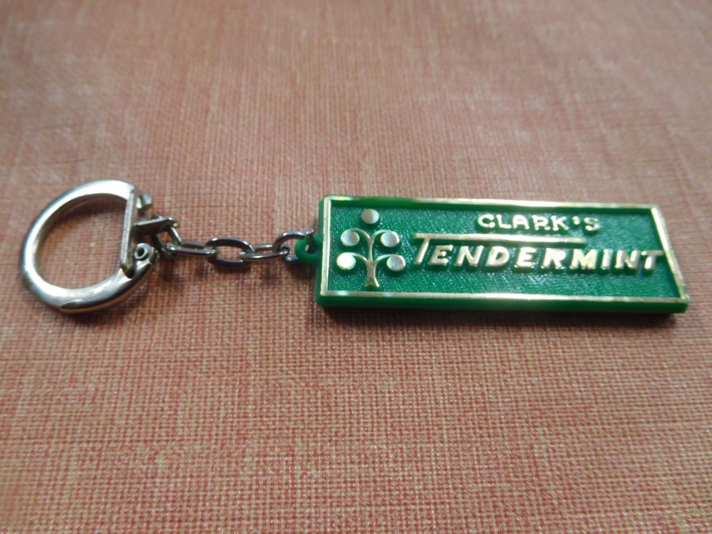 porte clé vintage Clark's Tendermint, Verzamelen, Ophalen of Verzenden, Zo goed als nieuw, Merk