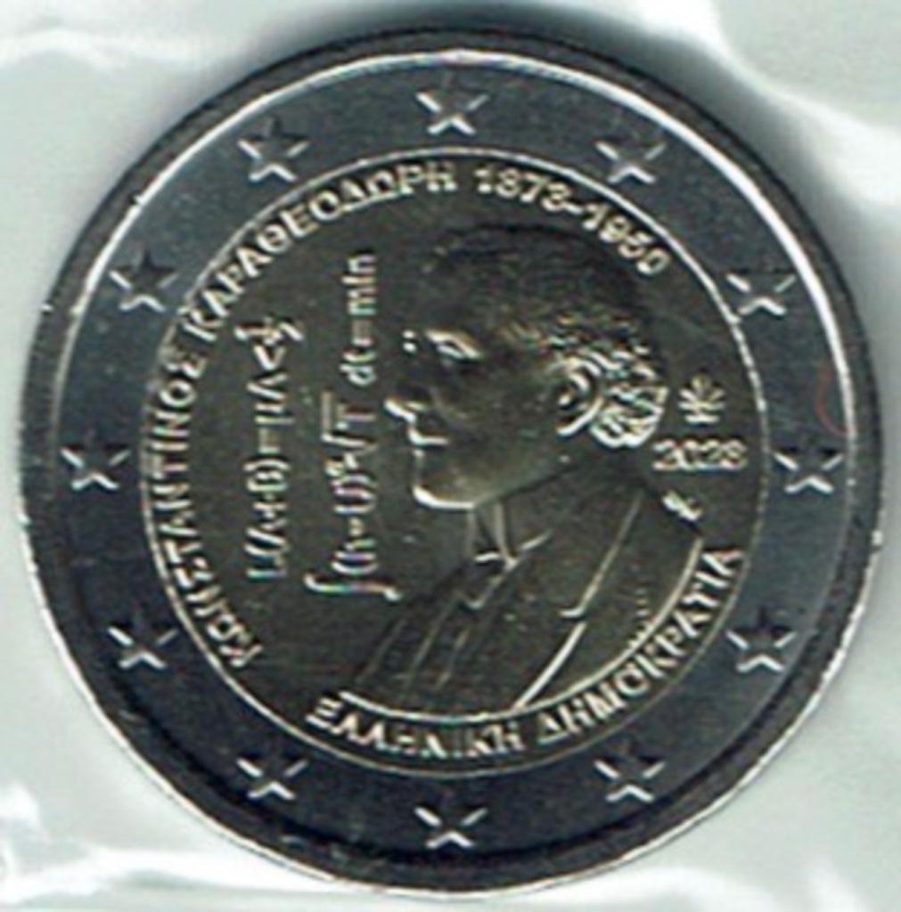2 euro munt Griekenland 2023 Carathéodory UNC, Verzenden, Griekenland, 2 euro, Losse munt