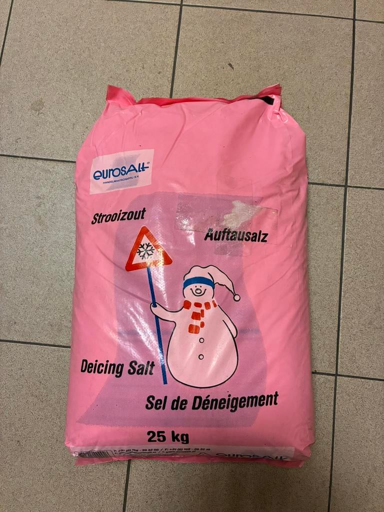 Strooizout Eurosall, Ophalen, Nieuw