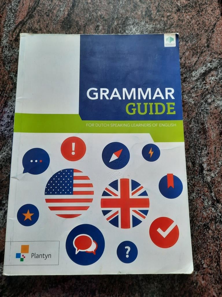 Roger Paasschyn Geert Claeys - Grammar Guide (incl. Scoodle), Boeken, Schoolboeken, ASO, Roger Paasschyn Geert Claeys, Ophalen of Verzenden