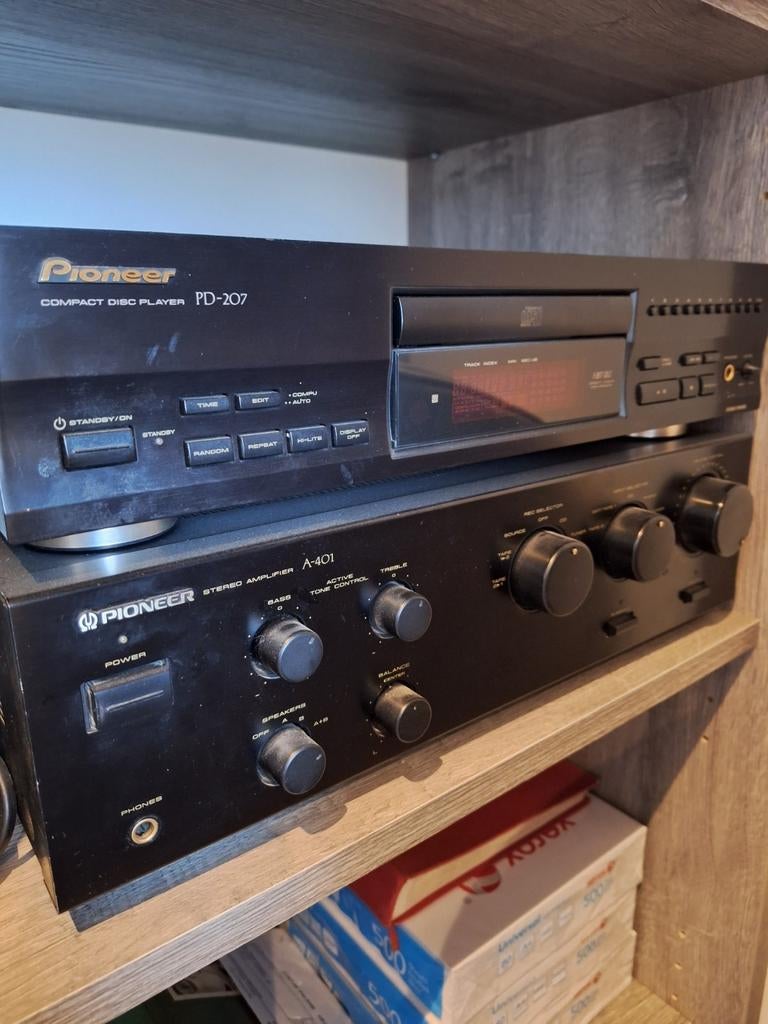 Te koop PIONEER VERSTERKER + CD SPELER, Audio, Tv en Foto, Professionele apparaten, Zo goed als nieuw, Ophalen