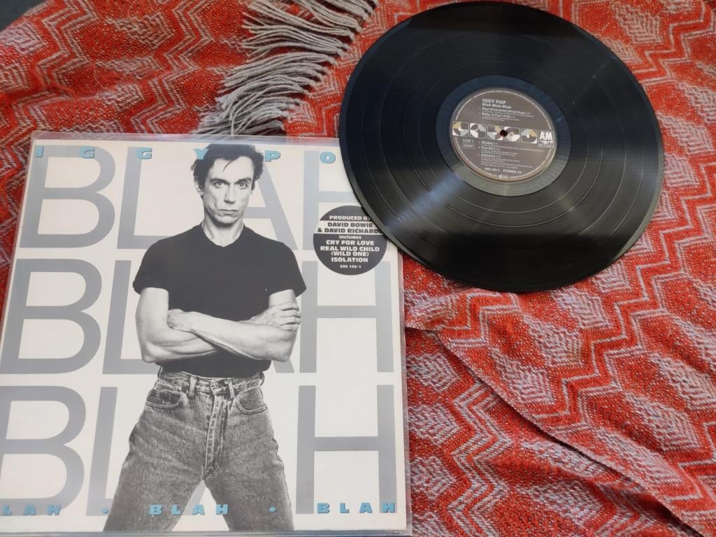 Iggy pop (blah blah blah, a and m , prod by david bowie, 86), Enlèvement ou Envoi