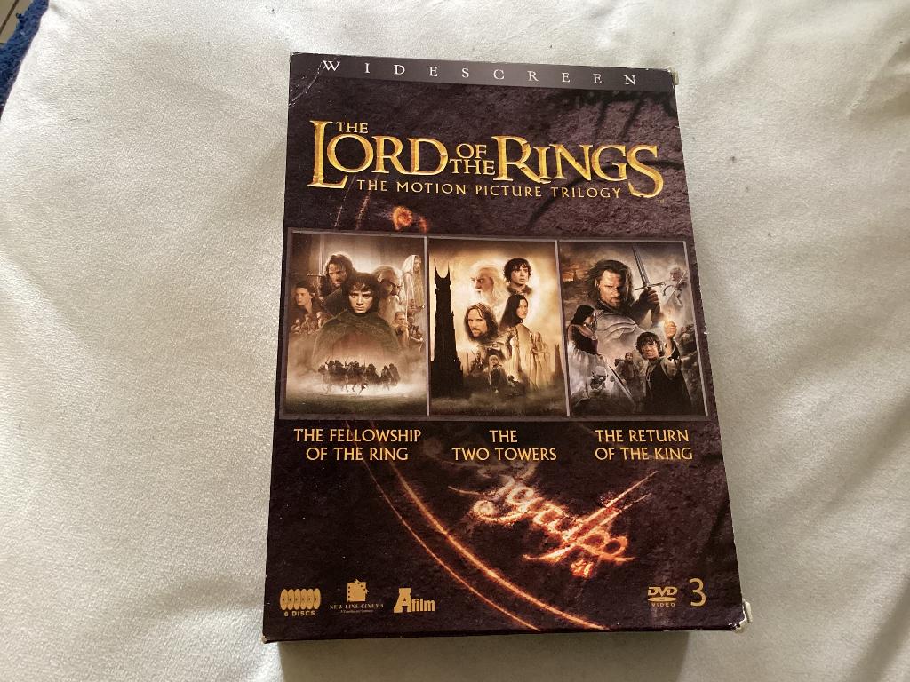 Lord Of The Rings Trilogy ( 6 dvd’s), Enlèvement ou Envoi