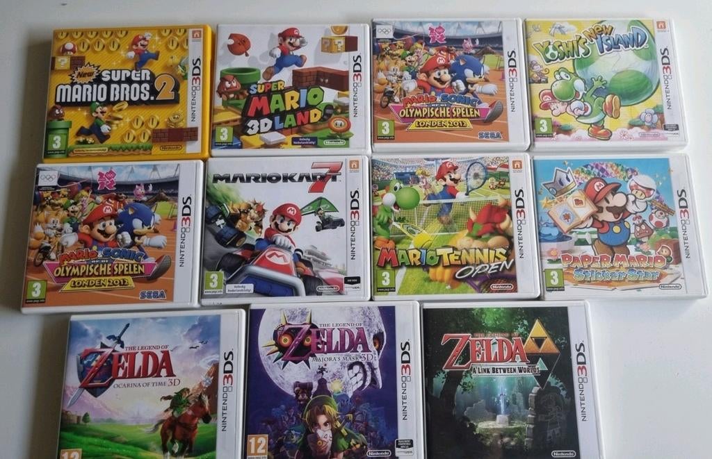 Nintendo 3ds 2ds ds mario en zelda spelletjes, Games en Spelcomputers, Games | Nintendo 2DS en 3DS, Ophalen of Verzenden, Zo goed als nieuw