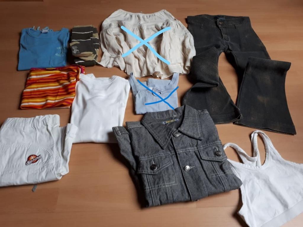 8 delig meisjespakket m140, Kinderen en Baby's, Kinderkleding | Kinder-kledingpakketten, Zo goed als nieuw, Maat 140, Ophalen of Verzenden