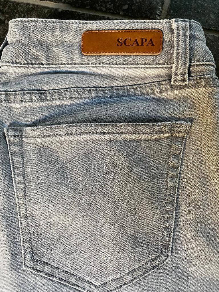 SCAPA lichtgrijze jeans model ROMY - confectiemaat 38, Kleding | Dames, Scapa, Overige jeansmaten, Ophalen of Verzenden, Zo goed als nieuw