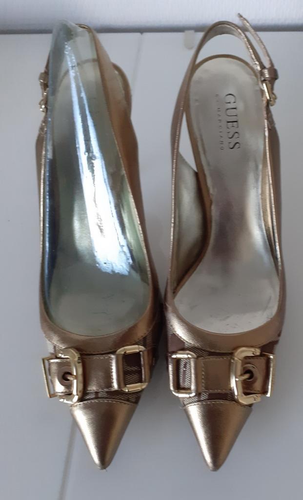 Sandales Guess couleur or, taille 37., Enlèvement ou Envoi, Comme neuf