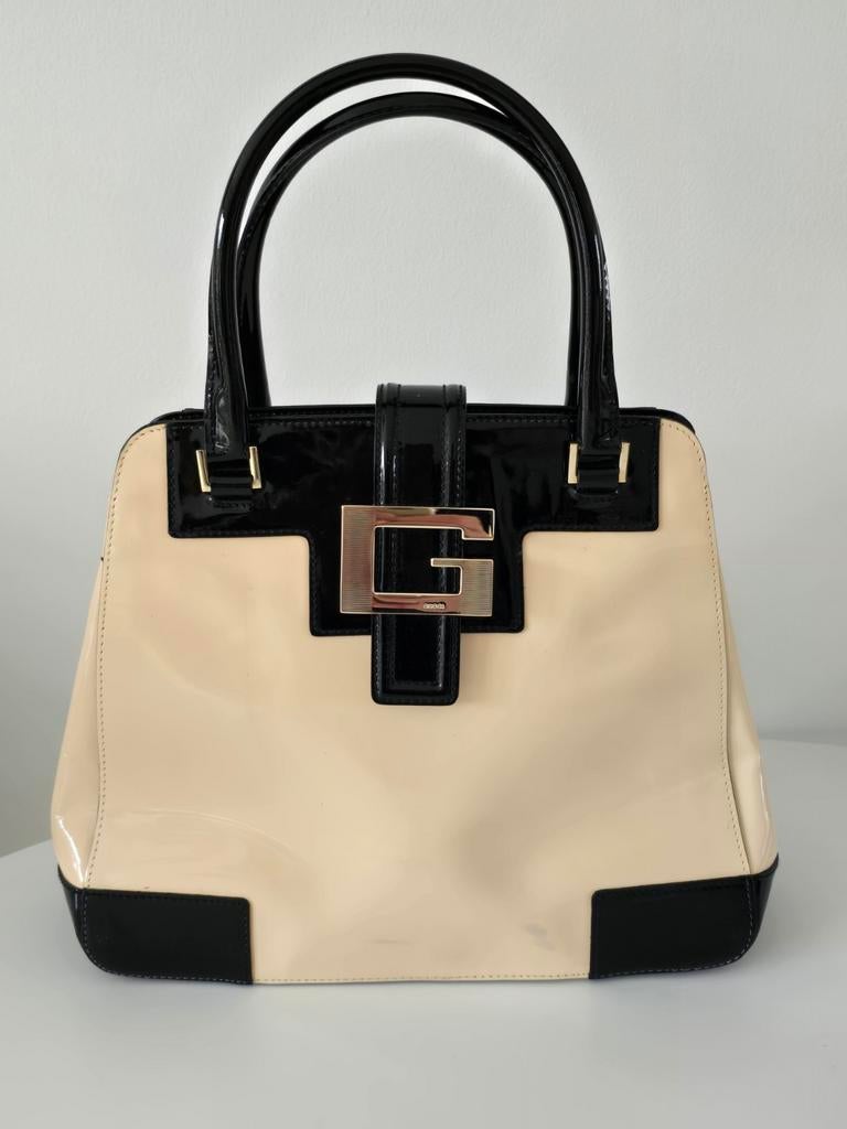 Sac à main Gucci Vintage, Envoi, Utilisé, Beige, Sac à main
