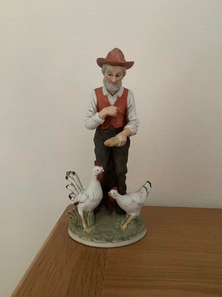 Oude man met kippen in biscuit, Enlèvement, Comme neuf