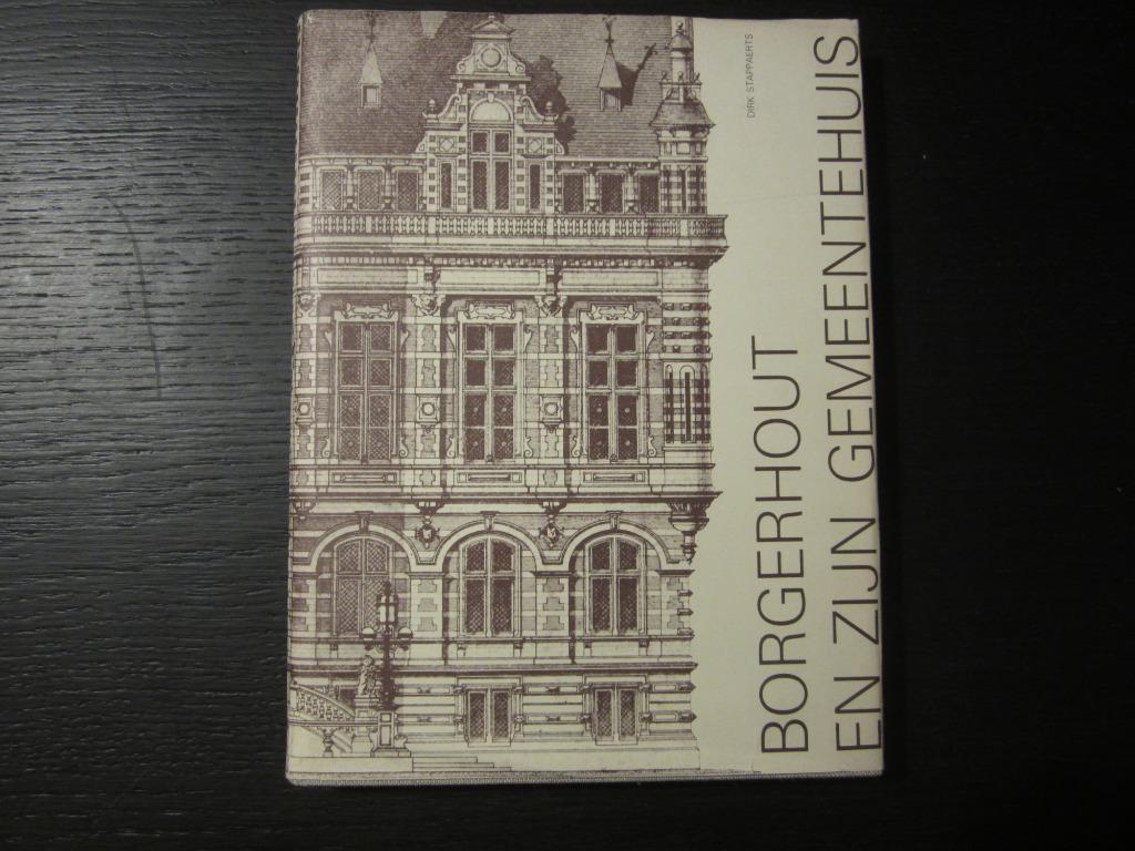 Borgerhout en zijn gemeentehuis -Dirk Stappaerts- Getekend!!, Verzenden