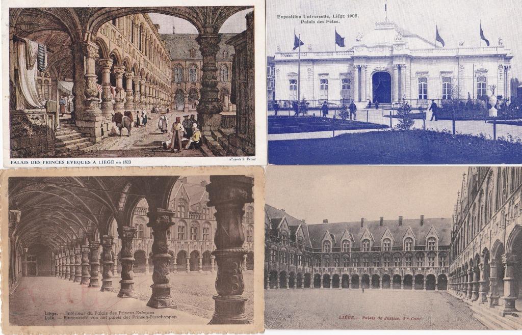 9 oude postkaarten van Luik - lot 9, Verzamelen, Ophalen of Verzenden, Luik