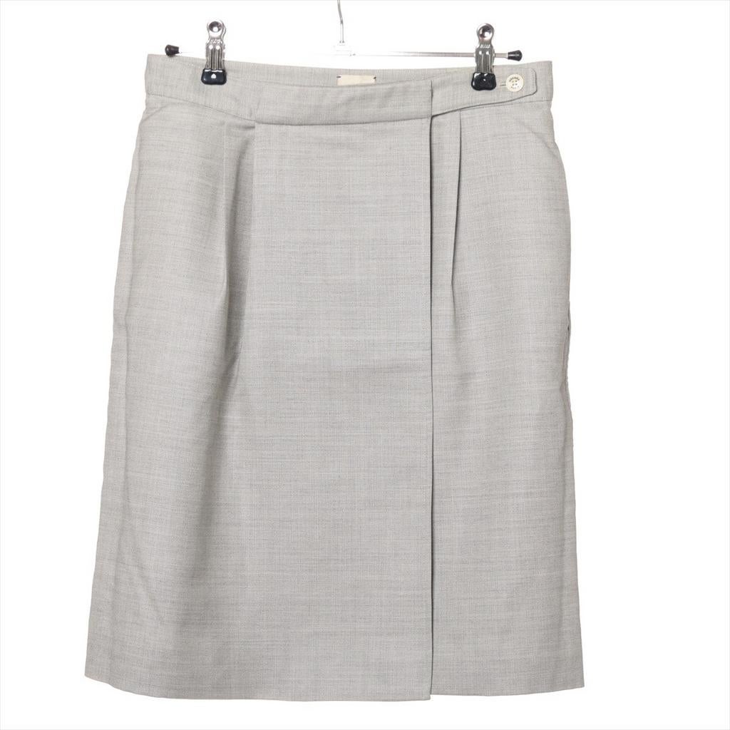 Rok Hermès 34, Kleding | Dames, Verzenden, Maat 34 (XS) of kleiner, Grijs, Gedragen