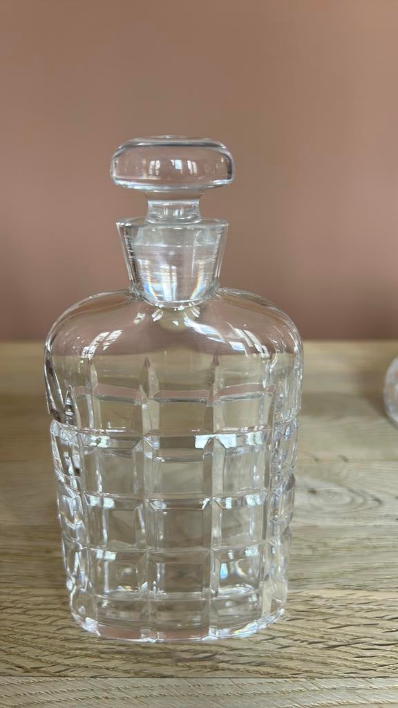Klein zak caraf in kristal, Antiek en Kunst, Ophalen