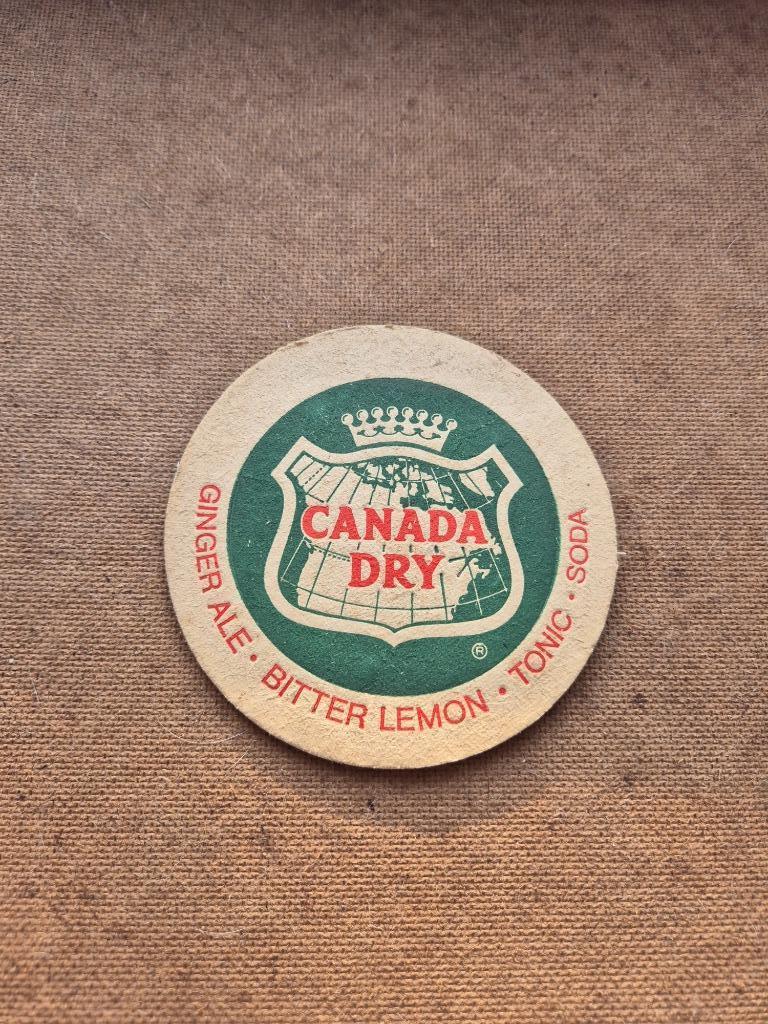 Sous bock Canada Dry (modèle 4), Enlèvement ou Envoi, Utilisé, Sous-bock, Autres marques