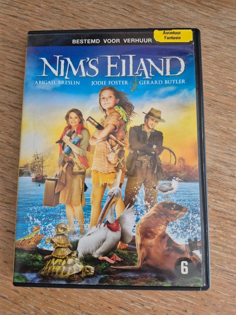 Dvd Nim's Eiland, Vanaf 6 jaar, Ophalen of Verzenden, Gebruikt, Avontuur
