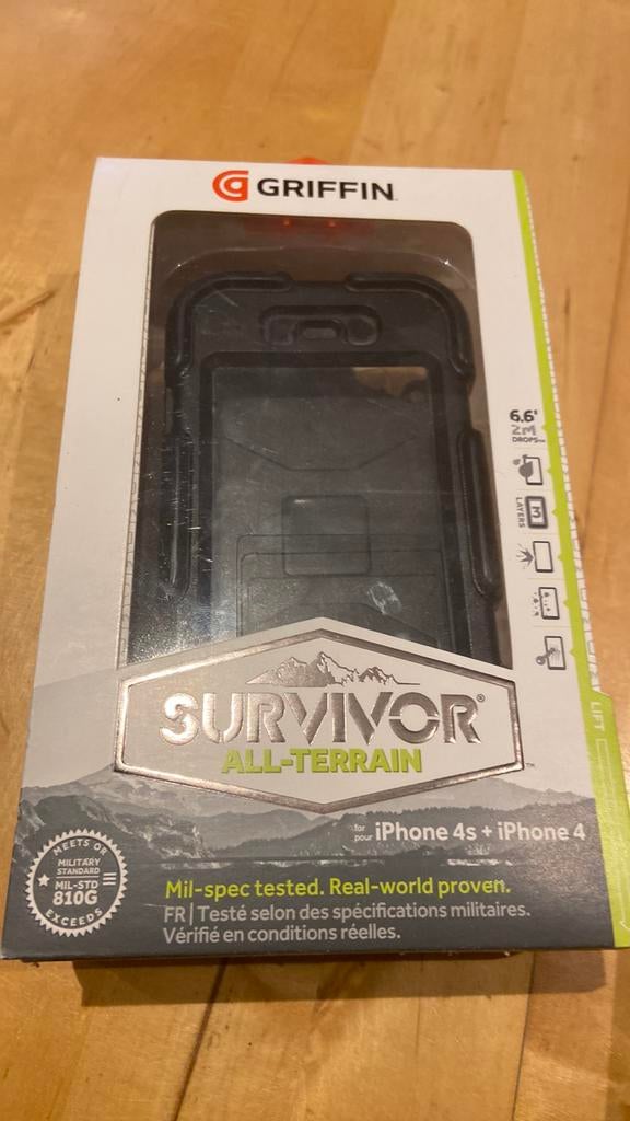 iPhone 4s/4 griffin Survivor alle-terrain, Enlèvement ou Envoi, Comme neuf