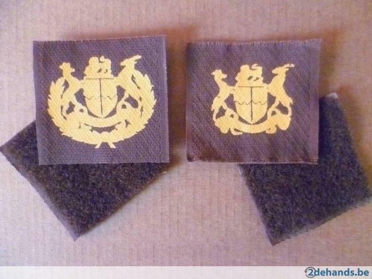 Zuid Afrika Navy, Marines, Warrant officer I en II, Velcro, Envoi