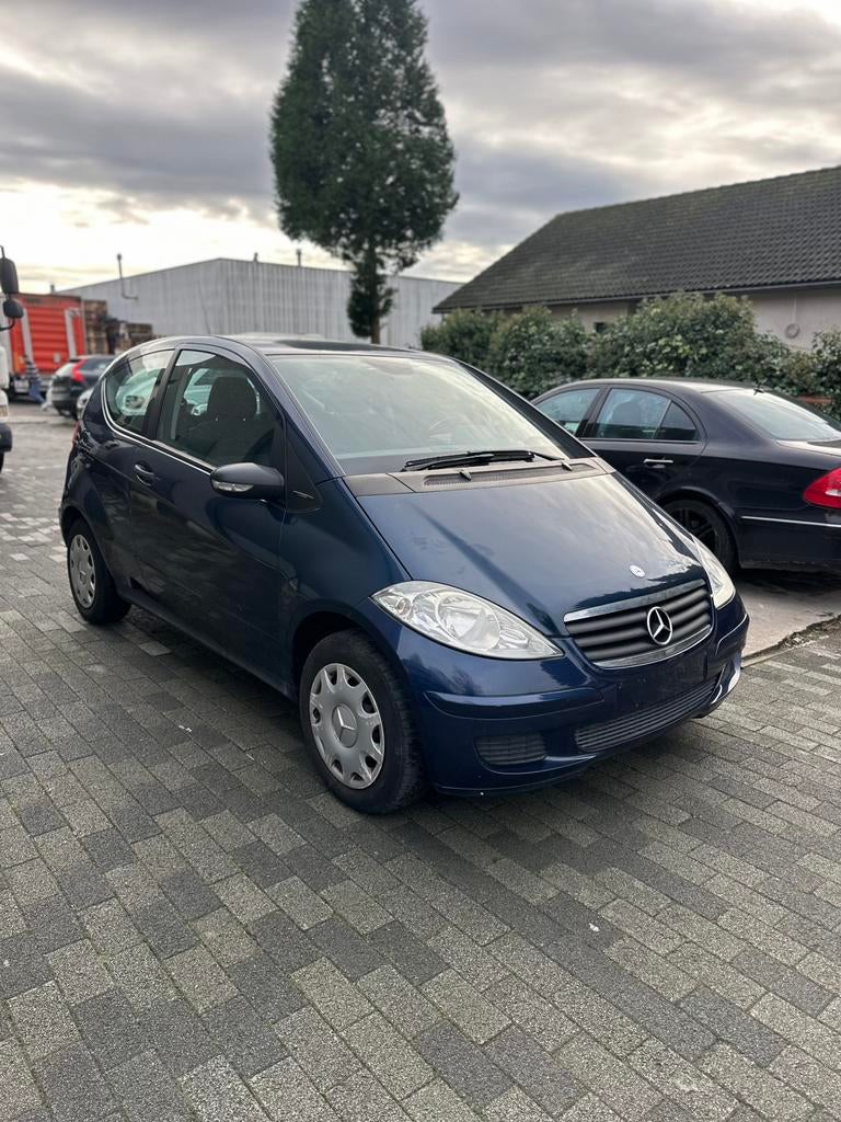 MERCEDES A KLASSE /KM255815 / RIJD GOED!, Auto's, Mercedes-Benz, Stof, 1498 cc, Zwart, Dealer onderhouden