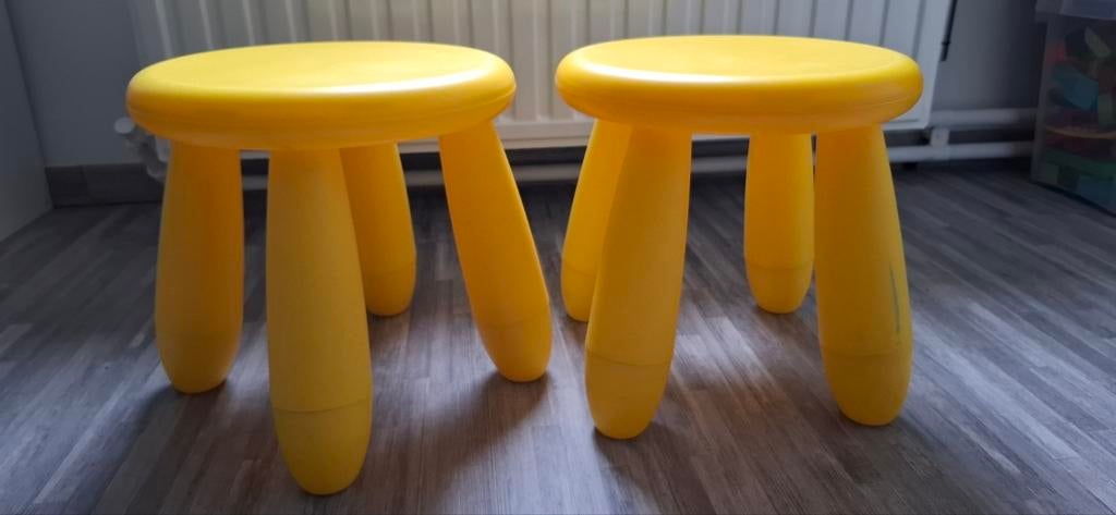 Kinderkrukjes IKEA MAMMUT, Ophalen, Gebruikt, Kunststof