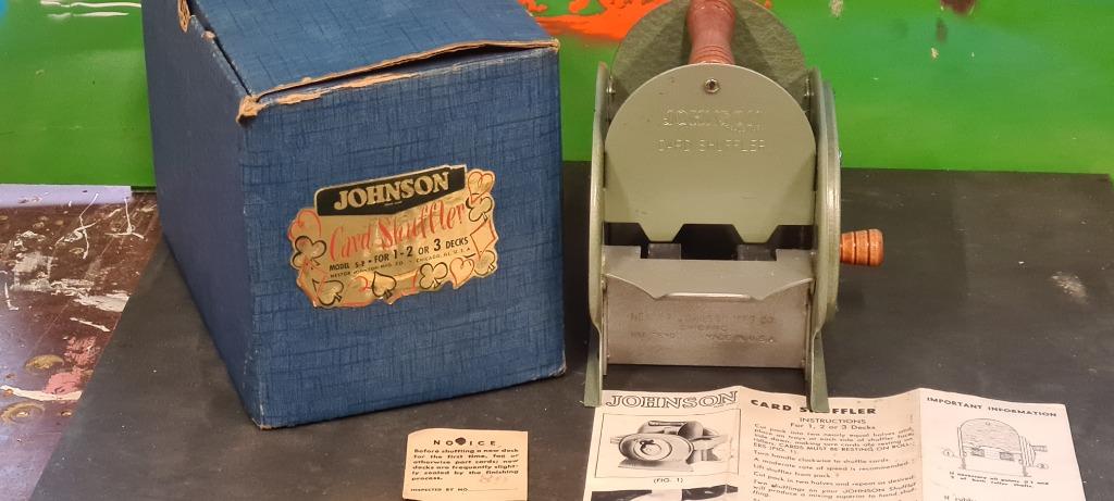 johnson card shuffler, Ophalen of Verzenden, Speelkaart(en)