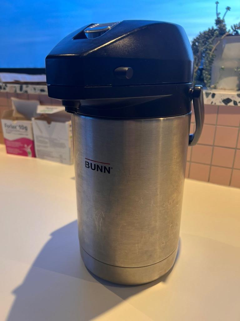 Bunn/bravilor thermos, Enlèvement, Utilisé, Café et Espresso