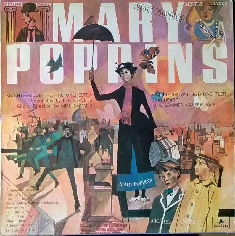 LP Walt Disney's Mary Poppins, Enlèvement ou Envoi, Comme neuf, 12 pouces