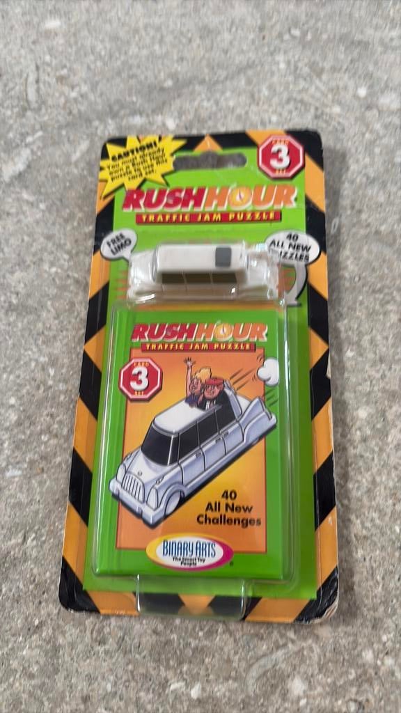 Rush Hour card set 3, Hobby en Vrije tijd, Een of twee spelers, Ophalen of Verzenden, Zo goed als nieuw, Smart Games