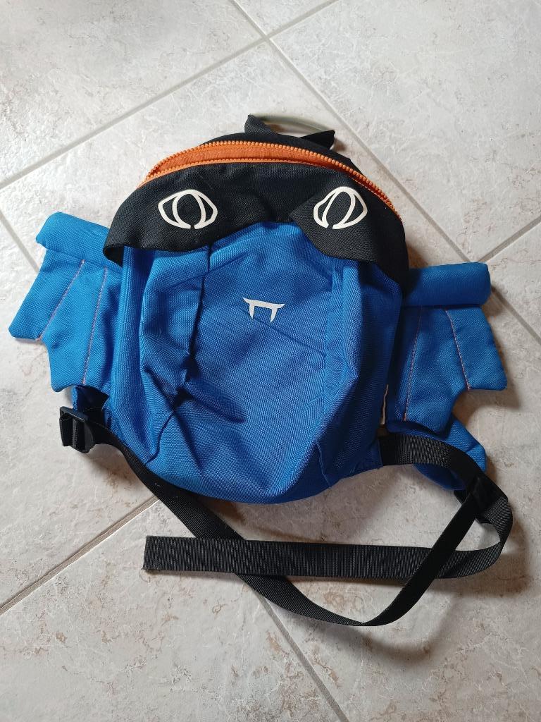 Rugzak peuter, Ophalen, Gebruikt, Blauw, Rugtas