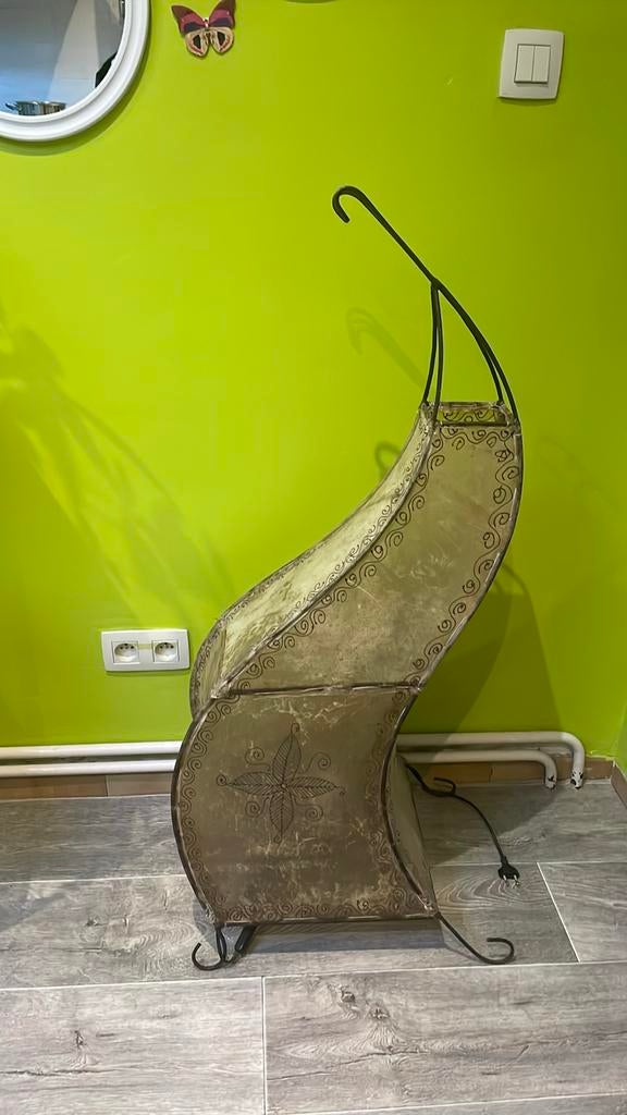 Lampe - peau de chevre, Enlèvement, Comme neuf