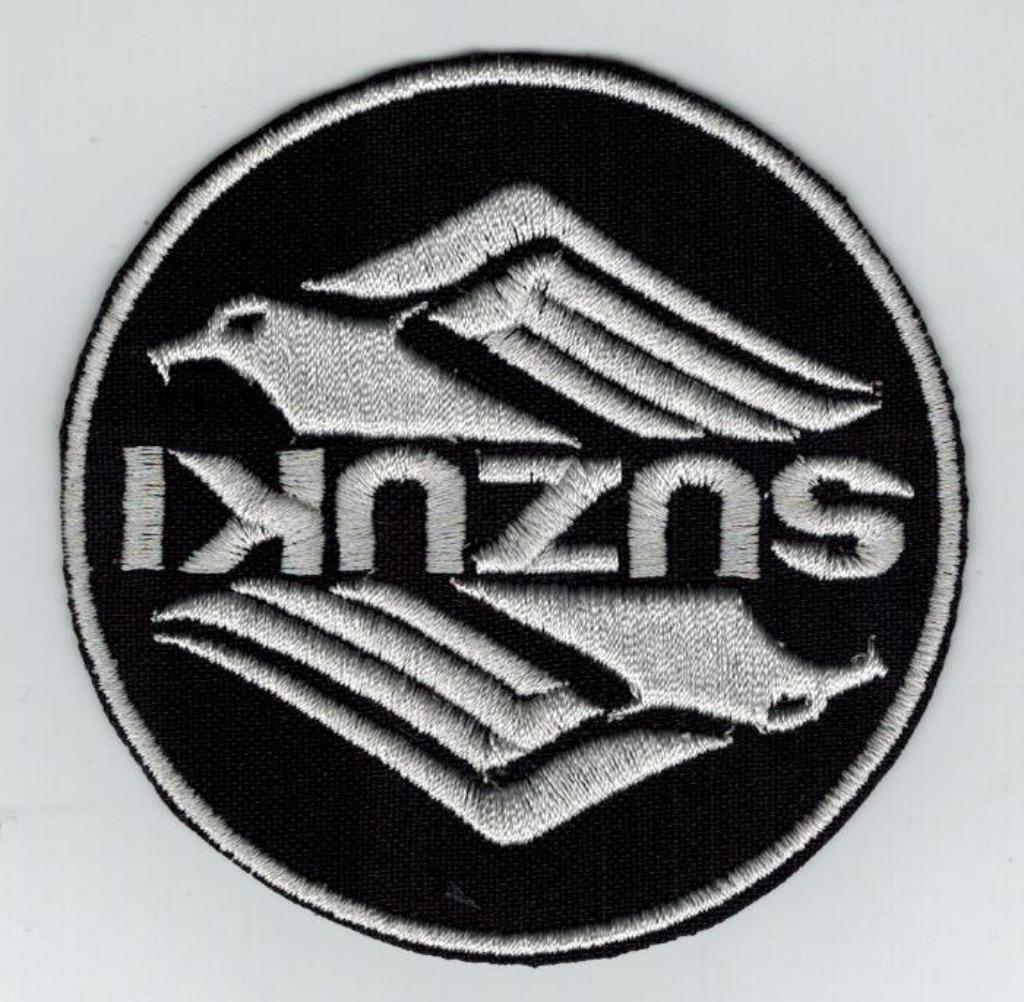 Patch Suzuki - 80 x 80 mm, Motoren, Ophalen of Verzenden, Nieuw