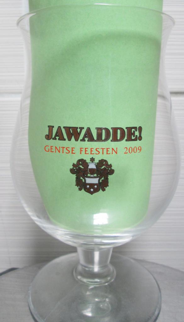 Mooi Duvel-glas van de Gentse Feesten van 2009, Enlèvement ou Envoi, Utilisé, Verre ou Verres, Duvel