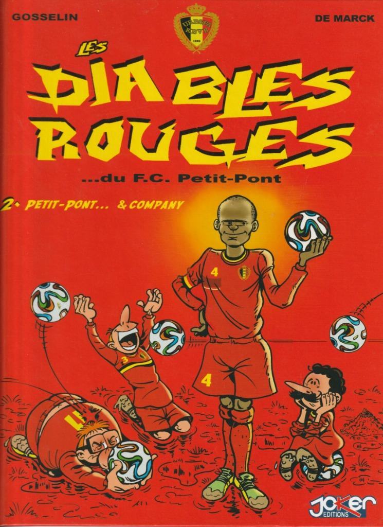 DIABLES ROUGES DU FC PETIT -PONT  BD  NEUVE  GOSSELIN  DE MA, Livres, Une BD, Enlèvement ou Envoi, Neuf