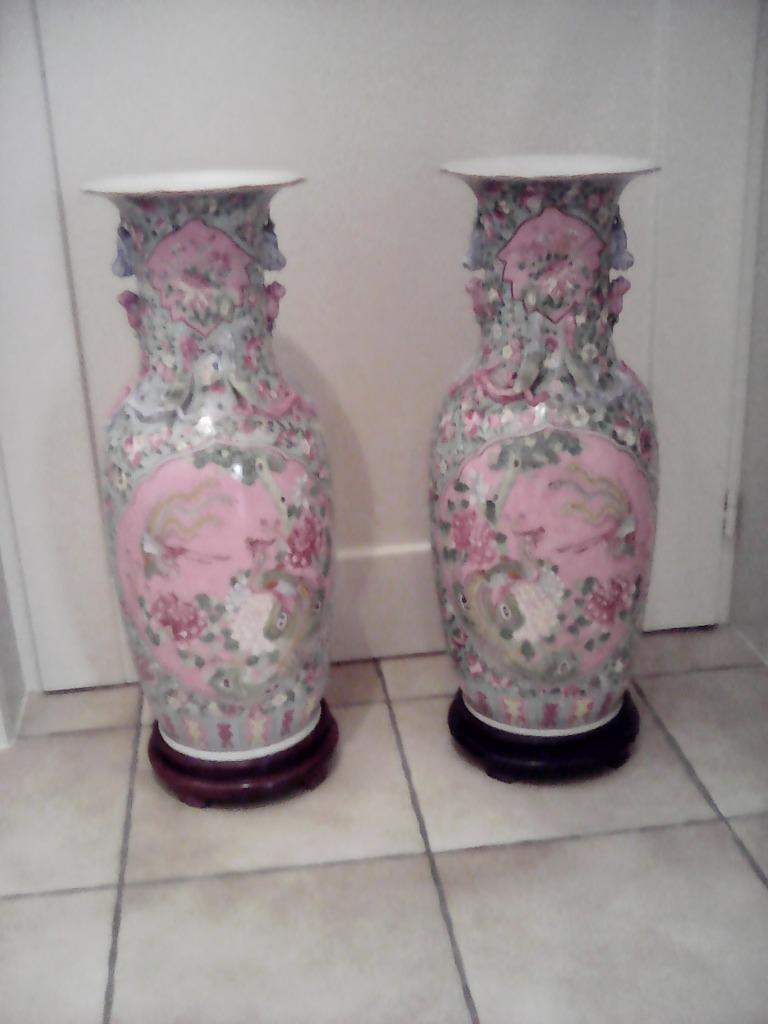 Vases chinois, Antiquités & Art, Enlèvement