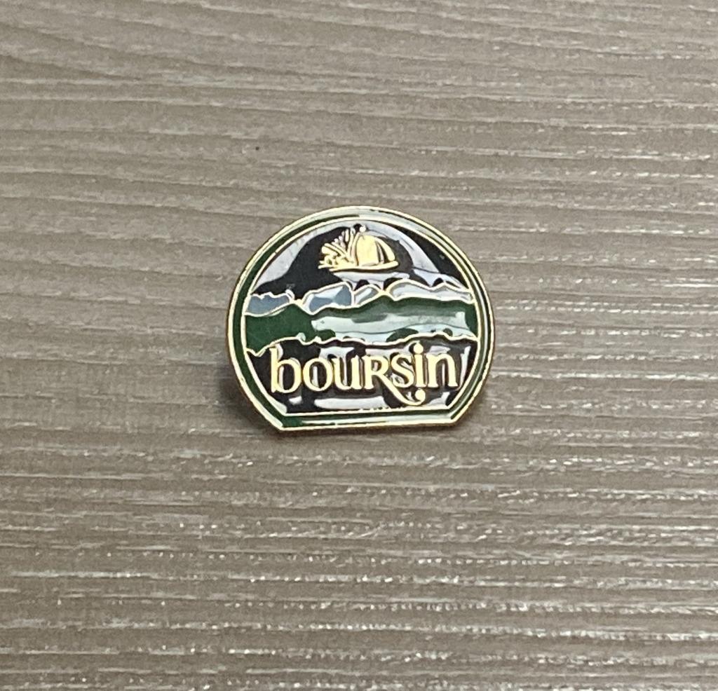 PIN - BOURSIN - KAAS - FROMAGE, Envoi, Utilisé, Marque, Insigne ou Pin's