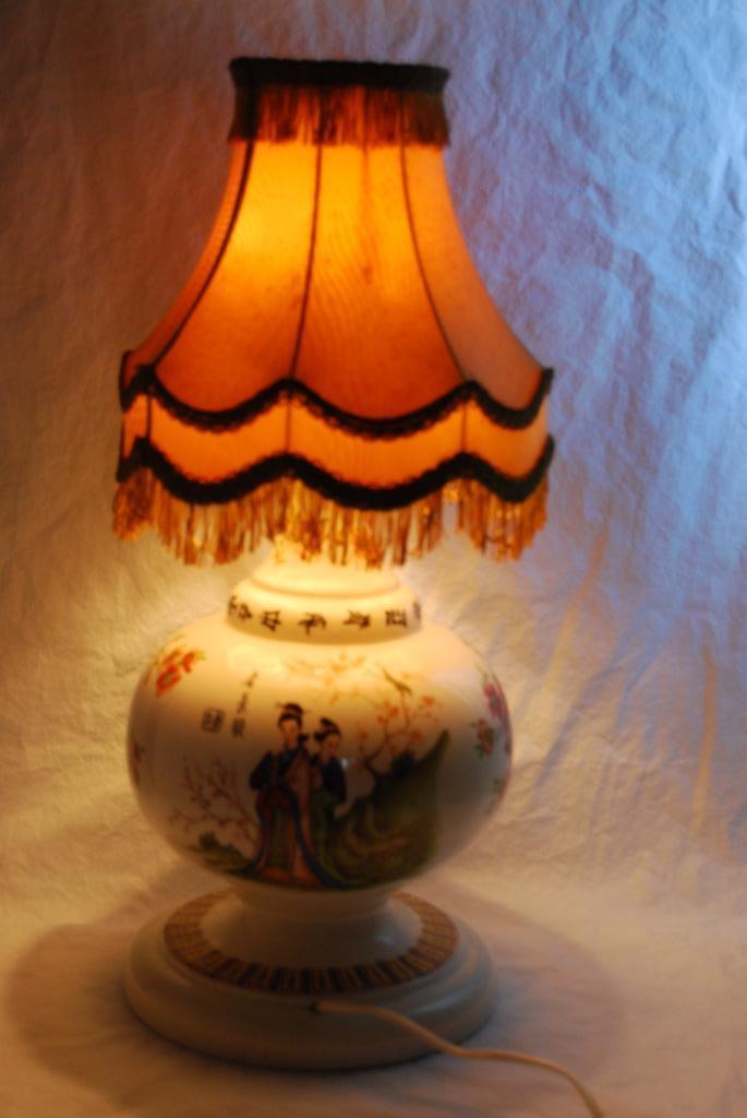 Ancienne Lampe chinoise, Enlèvement