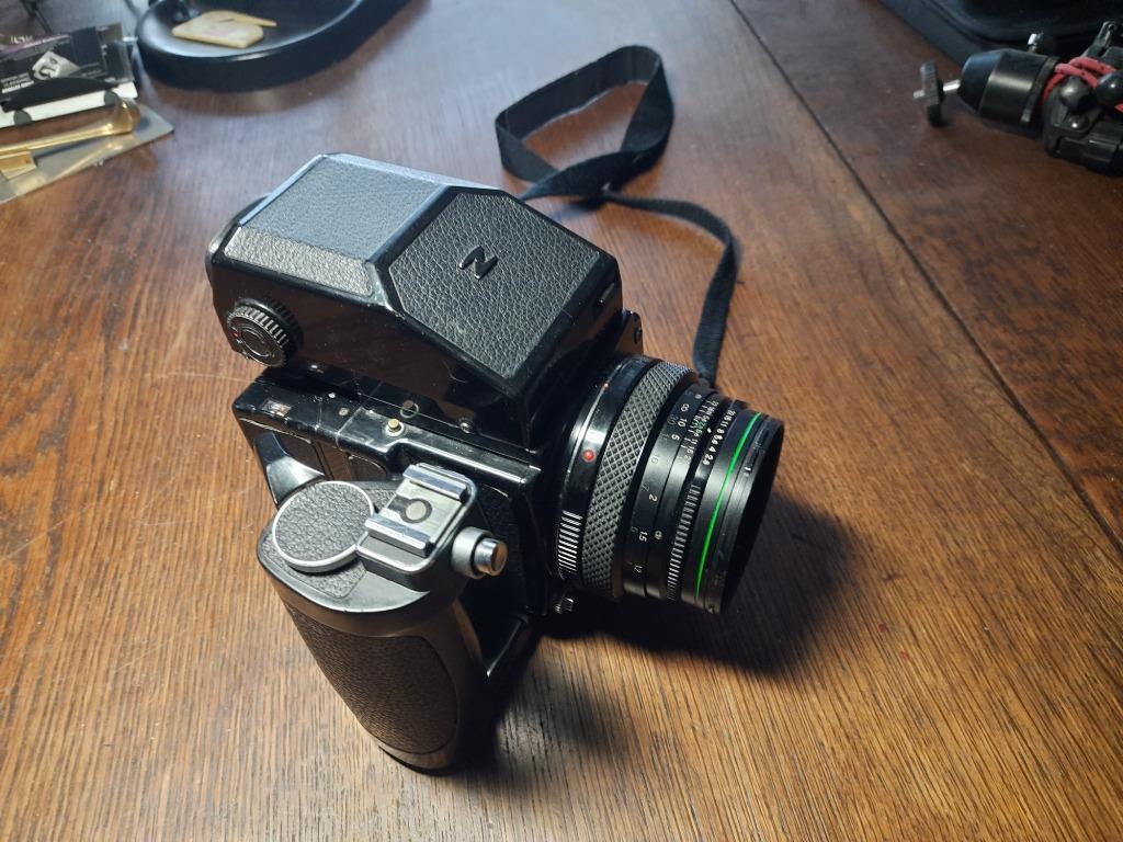 Bronica etrs, Audio, Tv en Foto, Ophalen, Gebruikt, Spiegelreflex, Overige Merken