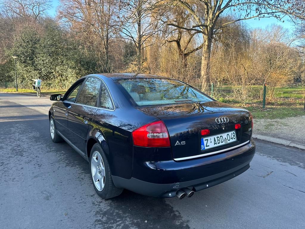 AUDI A6 • AUTOMAAT • 2.4 V6 •, Auto's, Audi, Automaat, Blauw, 120 kW, Bedrijf