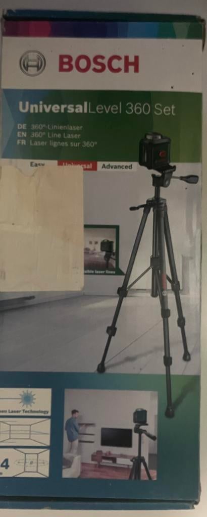 360 lijnlaser*, Doe-het-zelf en Bouw, Ophalen, Zo goed als nieuw