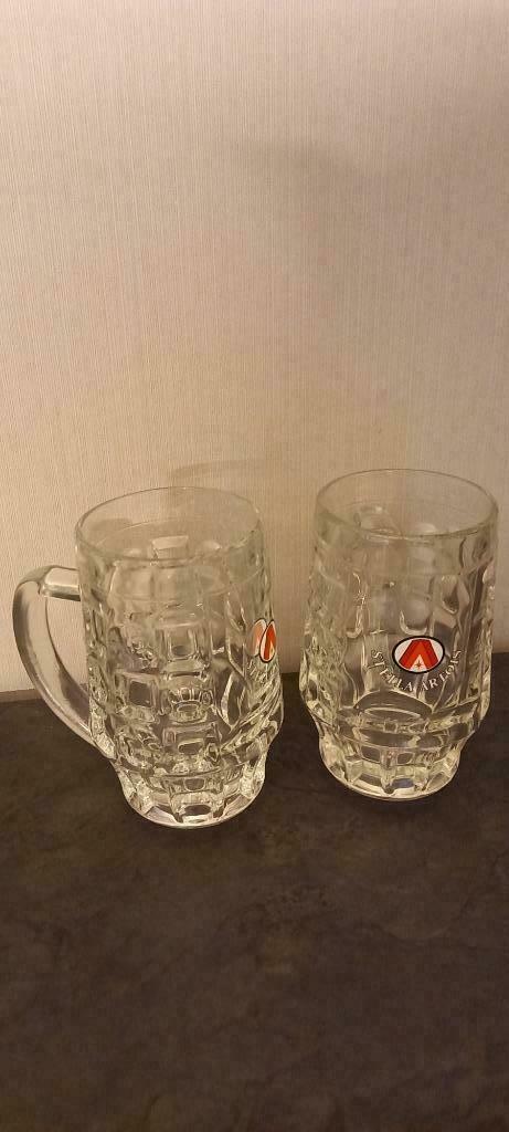 2 stella artois glazen 25 cl, Verzamelen, Ophalen of Verzenden, Zo goed als nieuw, Glas of Glazen, Stella Artois
