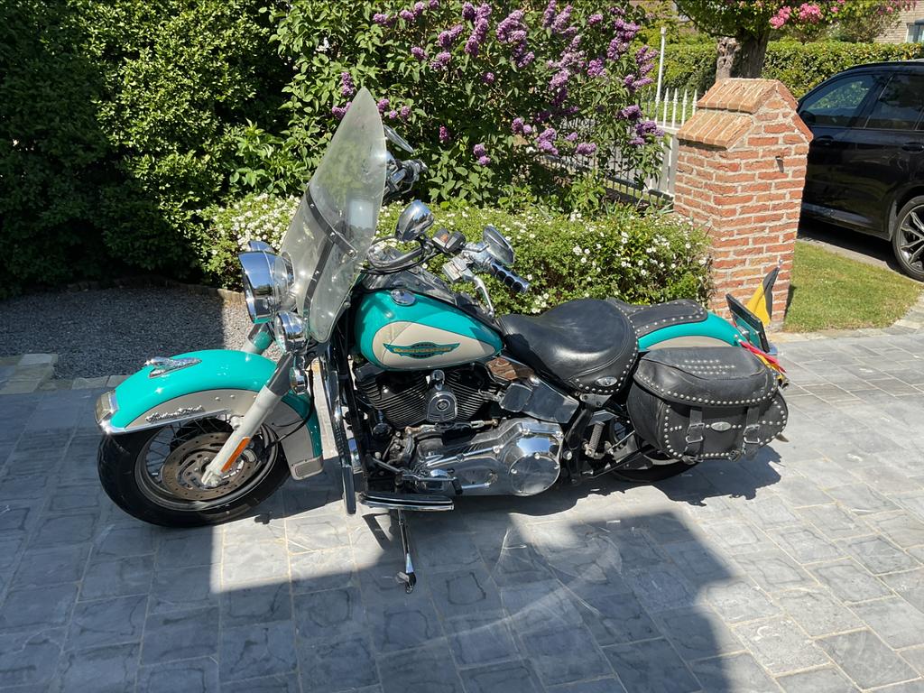 Harley Davidson Heritage Softail., Motoren, 2 cilinders, Chopper, Particulier, 1450 cc